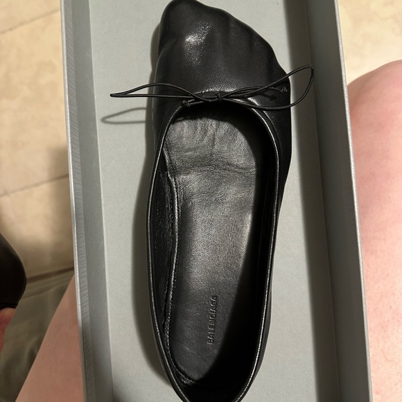 Balenciaga Anatomic Ballerina Ballet Flats in Black Size 38.5 - Picture 3 of 6